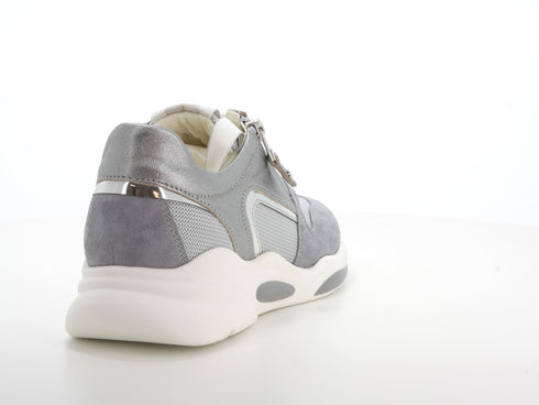 Melluso Donna Scarpe basse Tessuto R20311B-215554 Grigio